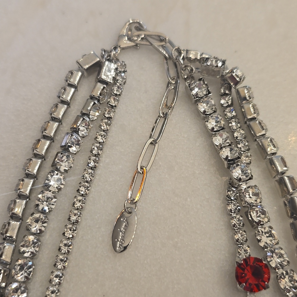 NWOT Free People Cass Layered Necklace - Picture 4 of 5